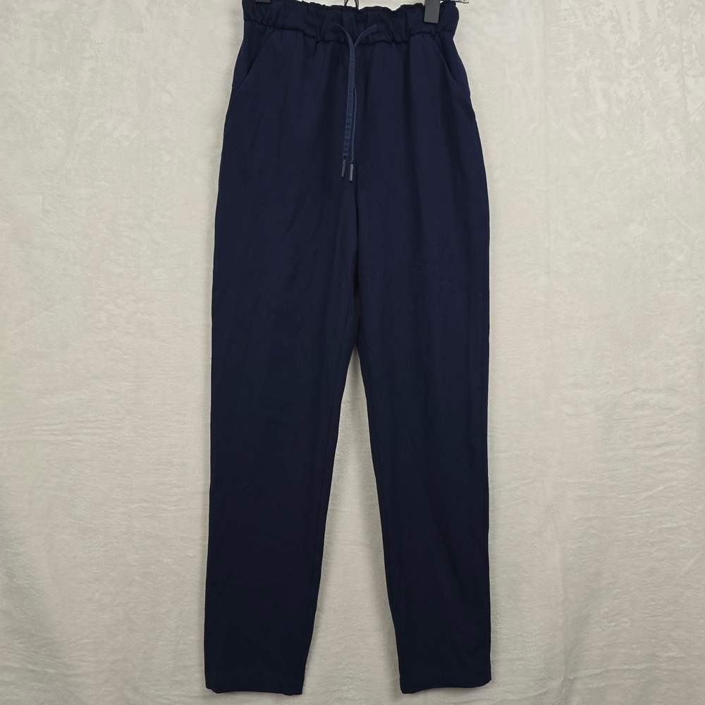 Lululemon Keep Moving High-Rise Pant 7/8 True Navy‎ Luxtreme W5DCFS Womens 0